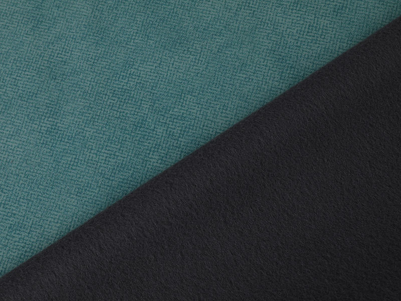 Tissu de canapé imprimé en velours givré imperméable