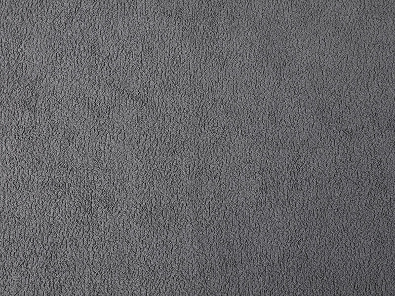Tissu pour canapé en velours uni Nasse brossé et givré